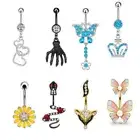 Jewelry Navel Bar Navel Piercing Belly Ring Belly Button Rings Belly Piercing