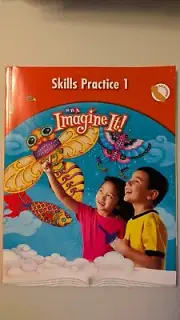 IMAGINE IT! SKILLS PRACTICE 1 WORKBOOK By Mcgraw-Hill SRA *California Edition