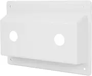 Faucet Stand Off Bezel Faucet Cover White Duo Faucet Mount KIT Stand Off,Faucet Stopper Bezel For RV Caravans Shower Water Leak Prevention