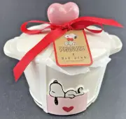 Rae Dunn Peanuts Snoopy Valentine Mini Crock Soup Baking Container Lid NEW