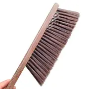 Hand Broom Brush,Natural Wooden Handle Soft Bristles Dusting Cleaning
