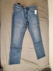 Volcom - Kinkade Tapered Jeans - Men's 34x32 - Cruzer Blue - NWT - A1931706