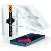 iPhone 13 mini (5.4-inch) 2021 Glass Screen Protector, Genuine SPIGEN GLAS.tR EZ Fit Tempered Glass 2PCS for Apple