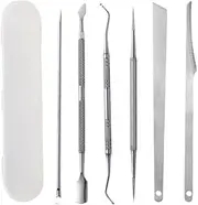 Professional Toe Nail Clipper Ingrown Toenail Tool Kit, Manicure and Pedicure Kits Cutters Care Tools Hand Foot Treatment for Men, Women (6 Piece Set)