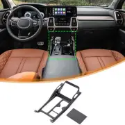 Center Control Gear Panel Trim For Kia Sorento 2021-25 ABS Carbon Styling Cover (for: Kia)