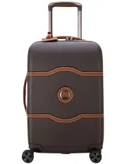 [Delsey] Chatelet Air 2.0 55cm 4 Double Wheel Cabin Trolley Suitcase in Brown