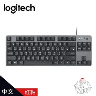Logitech 羅技 K835 TKL 紅軸 有線鍵盤 - 黑色 現貨 廠商直送