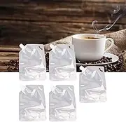 Gigicial 5PCS Grain Sealed Storage Bag, 100% Safe Food Grade PP to Meet Most Container, Microwave Cover for Food Storage, Dishwasher and Freezer Safe(10kg)