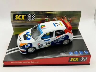 60140 SCX (Scalextric) TOYOTA COROLLA - GALP - Mint/Boxed - VERY RARE