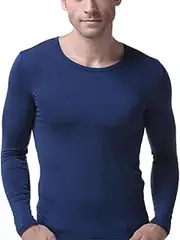 [SUIOPPYUW] Underwear Thermal Men Skin-Friendly Baselayer Warming Dress Solid Tight Daily Winter Clothes Autumn Inside Underpainting
