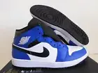 Nike Air Jordan 1 Mid Game Royal Blue-Black-White Sz 12 [DQ8426-402]