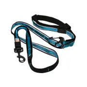 Kurgo Dog Leash Quantum 6-in-1 Reflect & Protect Blue