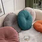 Chair Cushion Tassel Pain Relief Balcony Pad Floor Seating Cushion Fine Texture