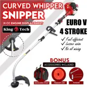 4 STROKE Whipper Snipper Troy Bilt Curved Shaft Line Trimmer FS