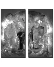 Ready2HangArt Inkd XB Wrapped Canvas Wall Art by Tristan Scott