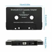 Bluetooth 5.0 Car Audio Stereo Cassette Tape Adapter to Aux Adapter USB Charging
