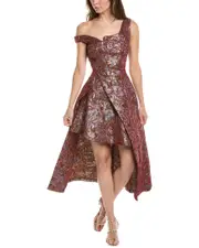 issue New York Cold-Shoulder Cocktail Dress