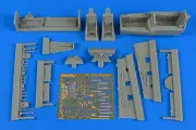 Aires 7345 1/72 L29 Delfin Cockpit Set For AMK