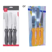 3pcs/set Stainless Steel Cream Spatula Cake Scraper Smoother Cake