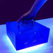 300W LED UV curing lamp high-power air-cooled 365/395/405nm 144 beads AU