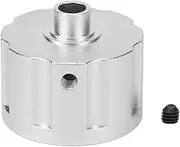 NutriEss RC Car Differential Carrier RC Car Differential Housing Aluminum Differential Carrier for Flysky FS 336146 1/8 RC Car (銀)