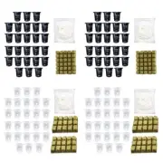 Plant Grow Net Nursery Pots Hydroponic Colonization Mesh Cup Vegetable Plant