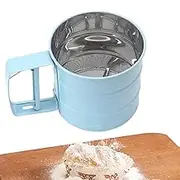 GkgWuxf Flour Sieve - Reusable Flour Sifter for Baking,Portable Fine Mesh Screen, Baking Tools for Fine Flours, Coarse Flours
