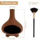Incense Holder Ceramic Incense Burner Chimney Incense Cone Burner with tiTXC