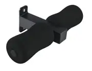 LoGest Wall Mounted Nordic Hamstring Curl Machine - Compact Fitness Training