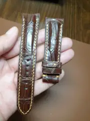 deal for my client size 22/18. 115x55mm dark brown +Curved end