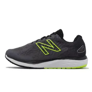 【NEW BALANCE】慢跑鞋 Fresh Foam 680 V7 4E 超寬楦 男鞋 深灰 螢光綠 反光 NB 紐巴倫(M680KN7-4E)