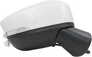 Outside Rearview Mirror With LED Turn Signal Light Side Reverse Mirror Assembly Compatible With Mitsubishi Eclipse Cross 18-19(15pins RH)