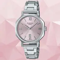 在飛比找momo購物網優惠-【CASIO 卡西歐】SHEEN 簡約時尚腕錶 母親節 禮物