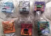 Burger King Kids Club Toys Disney "Lion King Finger Puppets" Set of 6 1995