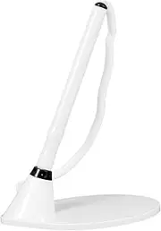 TEHAUX Secure Pen for Desk with Plastic Base Holder Ergonomic Design for Comfortable Signing Ballpoint for Bank Office Use Multipurpose Stationery for Professional Environments