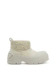 [Diesel] Diesel - D-Donald-Chunky ankle boot with lug sole - Boots - Man - White 43 White
