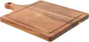 FUNOMOCYA Wood Cutting Board for Bread Pizza Cheese Snacks Decorative Serving Tray for Kitchen