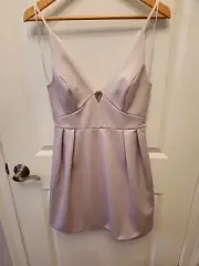 Top Shop Lavender A-Line Mini Dress - Size 6 S/M