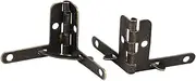 Aexit Jewelry (Construction hardware) Case Wine Box Vintage Style 90 Degree Support Spring Hinge Bronze (56ry704qf409) Tone 2pcs