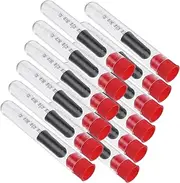 Hohopeti 10pcs Glass Droppers Calibrated Pipette for Laboratory Use and Easy to Clean Dropper Tool for Science Research and Accurate Measurements Random Color