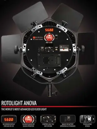 EGE 一番購】英國 Rotolight ANOVA SOLO 5600K 樂透環形異類LED燈 專業套裝版【公司貨】