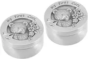 CRILSTYLEO Box Fetal Hair Keepsake Box Curl Storage Container for Durable Compact Design for Safe Storage of First Curl present for Cherished Memories
