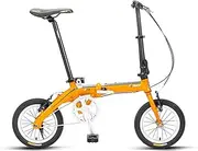 Folding Bike for Women | 14 Inch Ultra-Light Portable Women's Commuting City Bike for Adult |