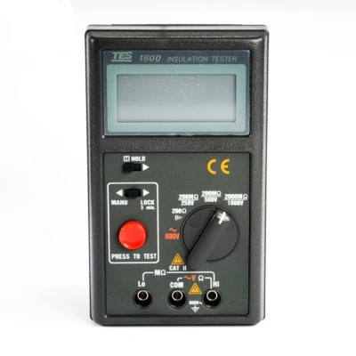 TES-1600 Insulation Tester 200M /250V 200M /500V 2000M/1000V✦Kd