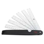 Fan Shape Scale Ruler with 6 Blades for Engineering Architects Multifunctional multiscale 6 sizes foldable rulers