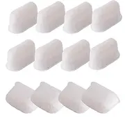 12-Pack Breville BWF100 Charcoal Replacement Compatible Water Filters with Ion Exchange Resin-Excellent Filtration