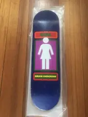 Rare Collectors Girl OG Logo Brain Anderson Pro Model 8.3” skateboard deck
