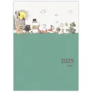 2025 Schedule Book Agenda Planner Hallmark Moomin A5 Family Diary