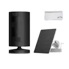 Ring Stick Up Cam Battery + Solar Panel Bundle Deal Camera (1 Pack, Black) NEW