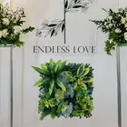 Grass Wall Panel Privacy Hedge Screen for Patios Backyard Wedding Background